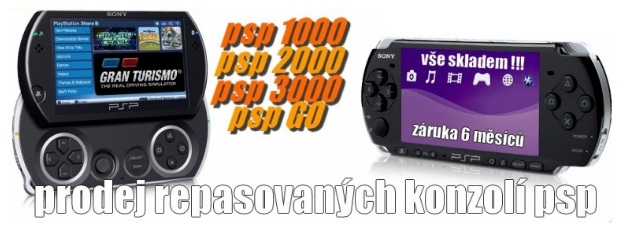 psp konzole se zárukou