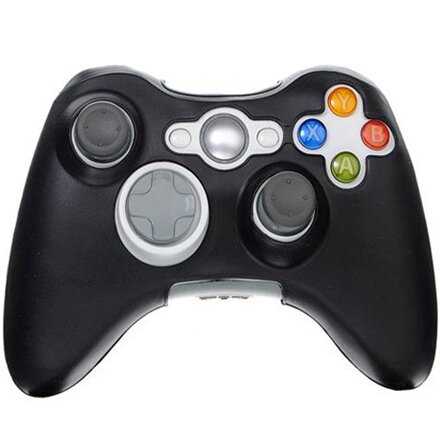 XBOX 360 Silikónový obal ovládače čierny