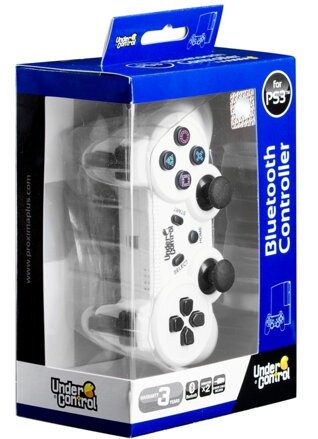PS3 Bluetooth Controller biely