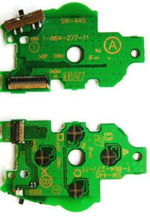 PSP reset doska s tlačidlami pre PSP 1000