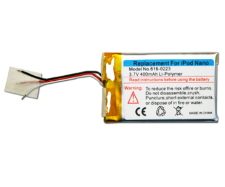 iiPod Nano 1G Batéria 400mAh