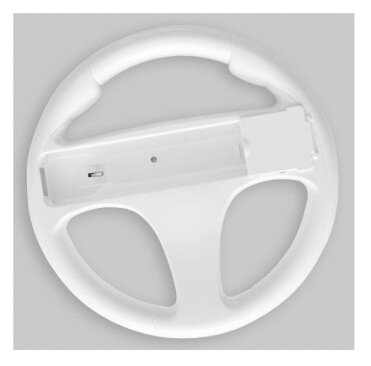 Wii Steering Wheel - biely
