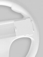 Wii Steering Wheel - biely