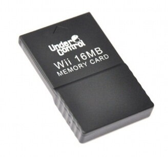 Wii pamäťová karta 16 MB, čierna
