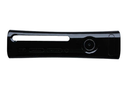 Xbox 360 Faceplate ČIERNY LESKLÝ