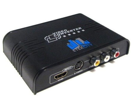 AV Composite / S-Video na HDMI Konvertor 1080p