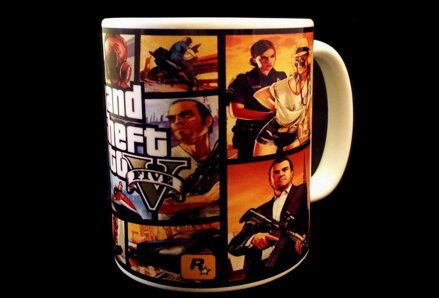GTA 5 hrnček varianta 1