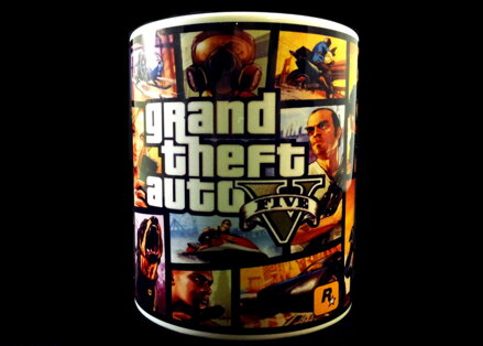 GTA 5 hrnček varianta 1