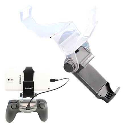 PS4 držiak ovládača pre mobilné telefóny 