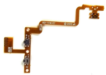 iPod Touch 4G power volume button flexkábel