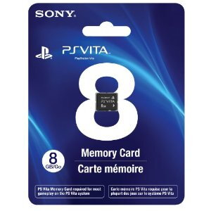 PSVita pamäťová karta 8 GB