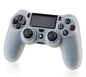 Silikonový obal PS4 biely