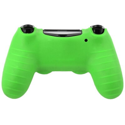 Silikonový obal PS4 zelený 