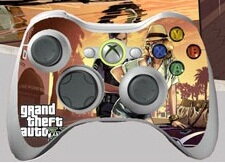 Xbox 360 Slim polep GTA 5 Moto