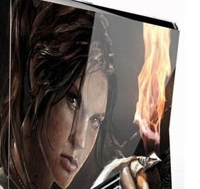 Xbox 360 Slim polep Tomb Raider