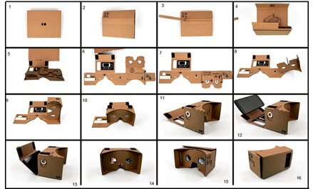 Cardboard Virtual Reality VR