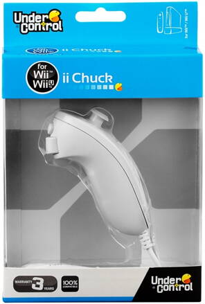 Wii Nunchuk Under Control biely