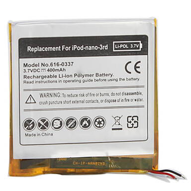 iPod Nano 3G Batéria 400mAh