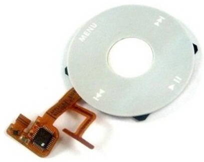 iPod Video 5G Clickwheel s elektronikou, biele