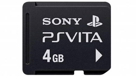 PSVita pamäťová karta 4 GB