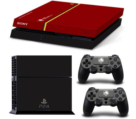  PS4 polep Metal Gear Solid 