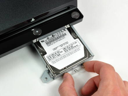 SERVIS Playstation 3 výmena HDD 500 GB